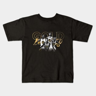 Gold Blooded GSW Kids T-Shirt